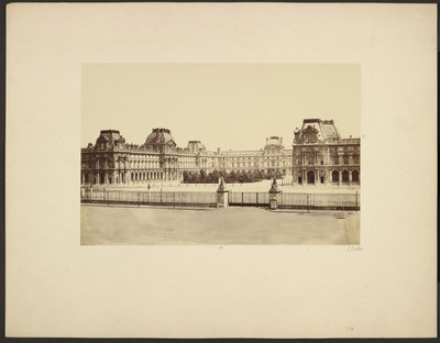 [Het Louvre]. door Édouard Baldus