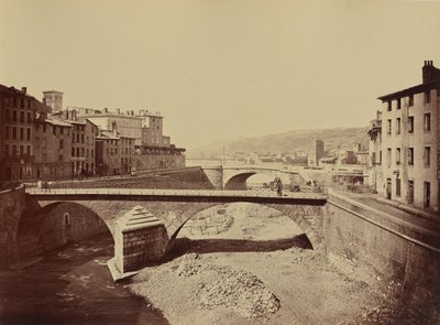 Vienne. St Colombe door Édouard Baldus