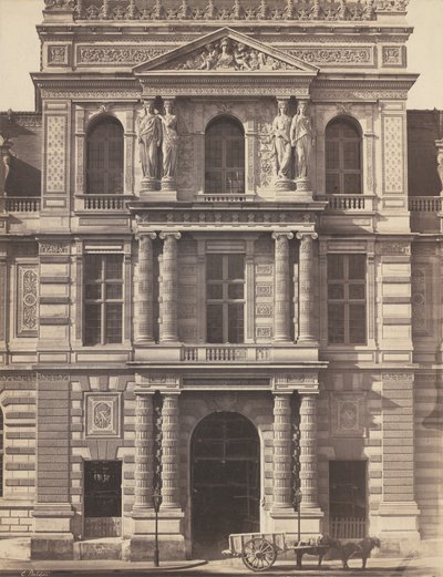 Keizerlijke Bibliotheek van het Louvre door Edouard Denis Baldus