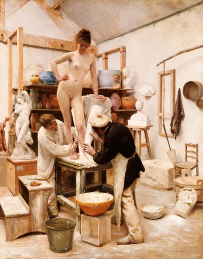 Een mal uit de natuur, 1887 door Edouard Joseph Dantan