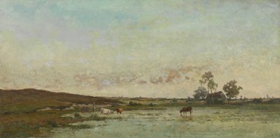 Veen in de Kempen door Edouard Jules Joseph Huberti