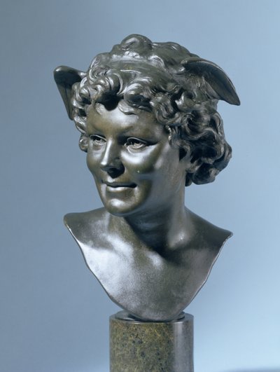 Hoofd van Mercurius door Edouard Lanteri