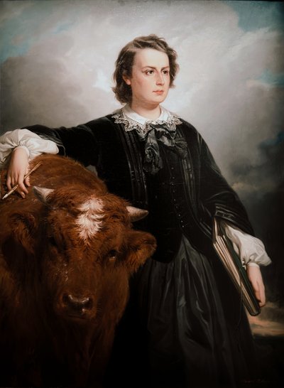 Onbekend beeld door Edouard Louis Dubufe
