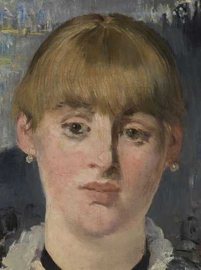 Een bar in de Folies-Bergère, 1881-82 (detail) door Édouard Manet