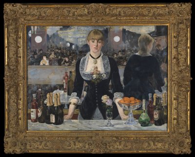 Een bar bij de Folies-Bergère, 1881-82 door Édouard Manet