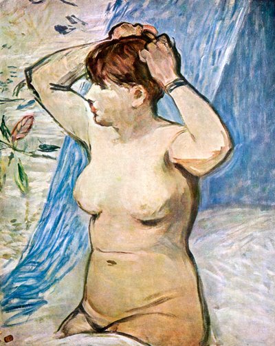 Een studie van het naakt, 1879, 1938 door Édouard Manet