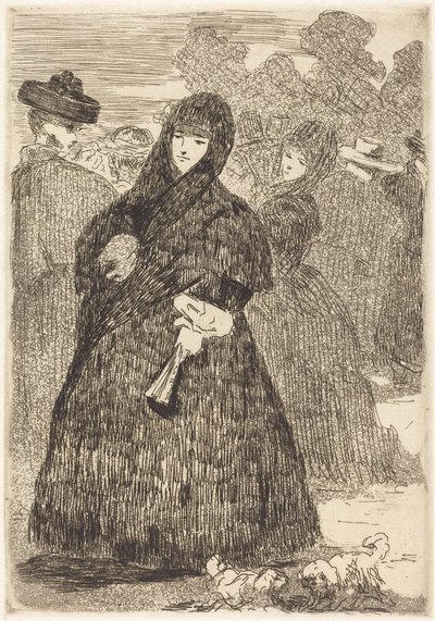 In het Prado (Au Prado) door Édouard Manet