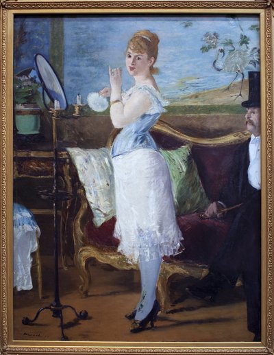 Babe. (Portret van actrice Henriette Hauser, bekend als Citron, in de rol van Nana, prostitué karakter in romans van Emile Zola) door Édouard Manet