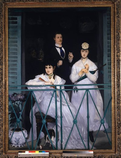 Balkon (detail) door Édouard Manet