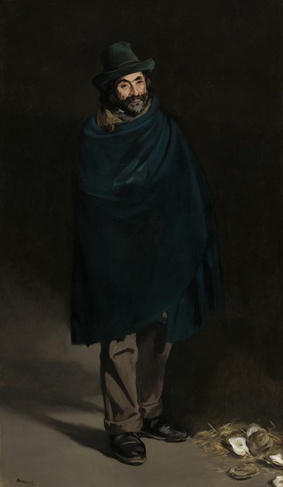 Bedelaar met oesters (Filosoof) door Édouard Manet