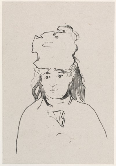 Berthe Morisot door Édouard Manet