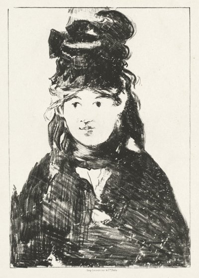 Berthe Morisot door Édouard Manet