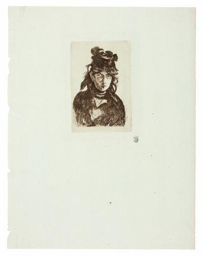 Berthe Morisot door Édouard Manet