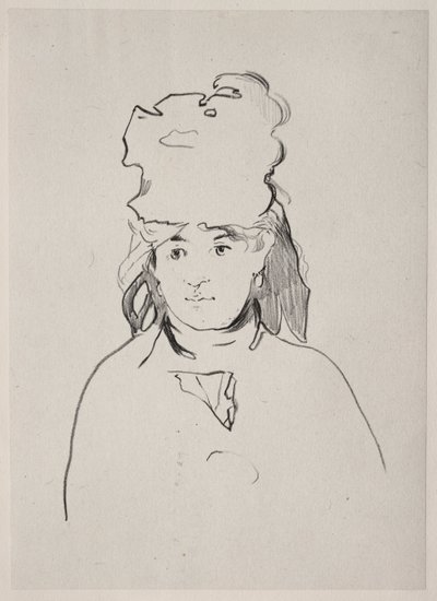 Berthe Morisot door Édouard Manet