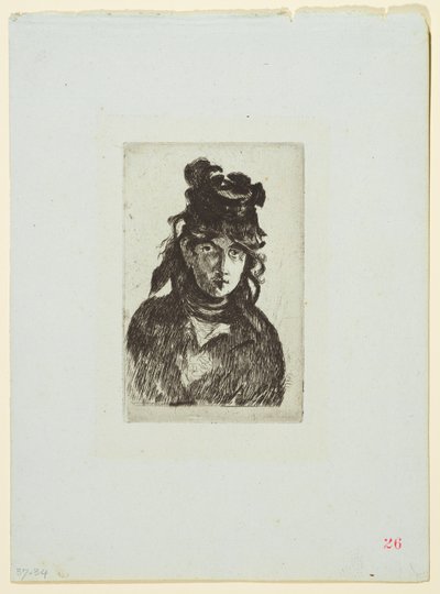 Berthe Morisot door Édouard Manet