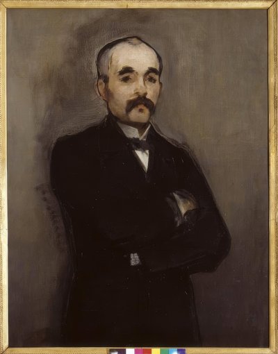 Portret van Clemenceau door Édouard Manet