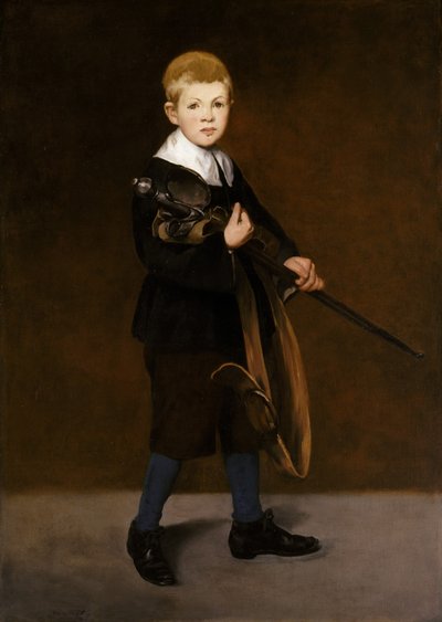 Jongen met een Zwaard door Édouard Manet