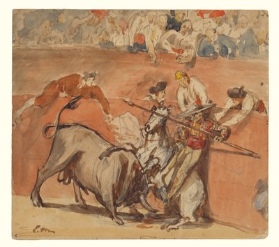 Stierengevecht door Édouard Manet