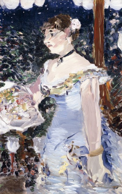 Café-Concert Zangeres door Édouard Manet