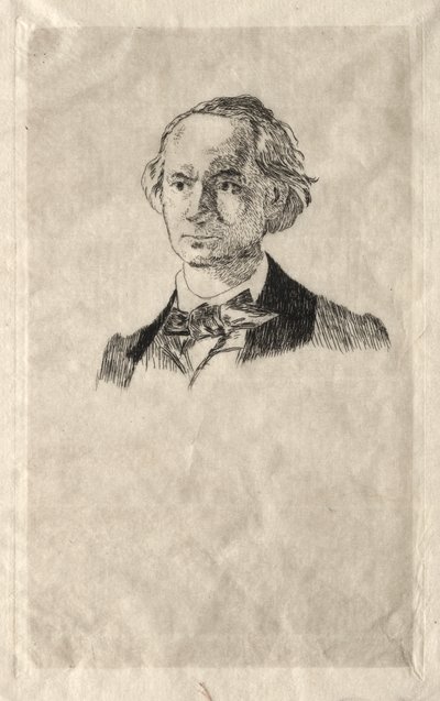 Charles Baudelaire door Édouard Manet