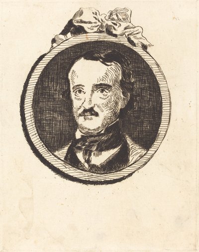 Edgar Poe door Édouard Manet
