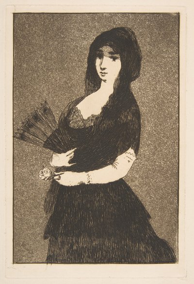 Exotische bloem, 1868 door Édouard Manet