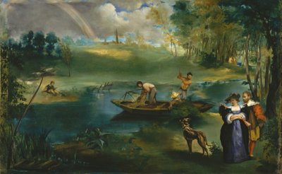 Vissen, c.1862-63 door Édouard Manet