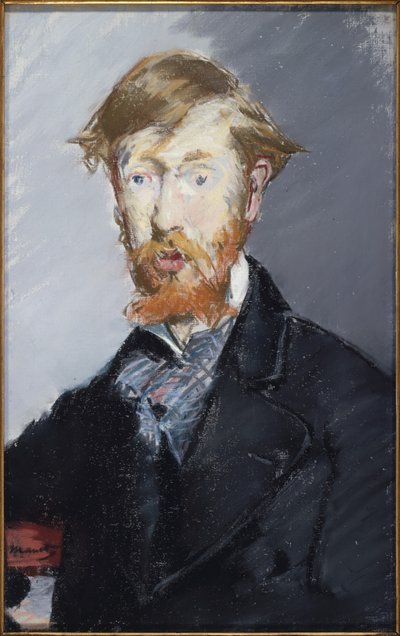 George Moore (1852-1933) door Édouard Manet
