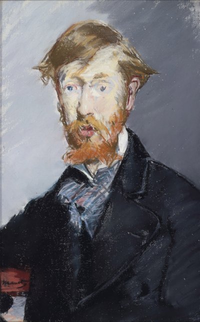 George Moore, 1879 door Édouard Manet