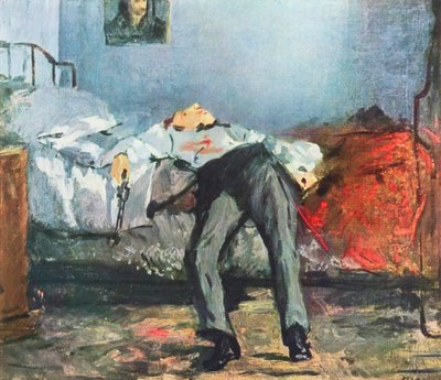 Duits: Le Suicidé De Zelfmoordenaar. door Édouard Manet