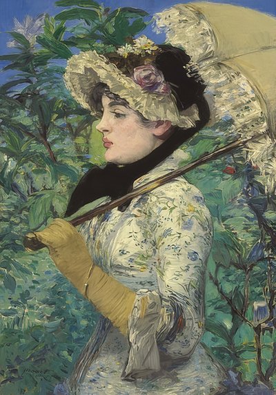 Jeanne (Lente). 1881 door Édouard Manet