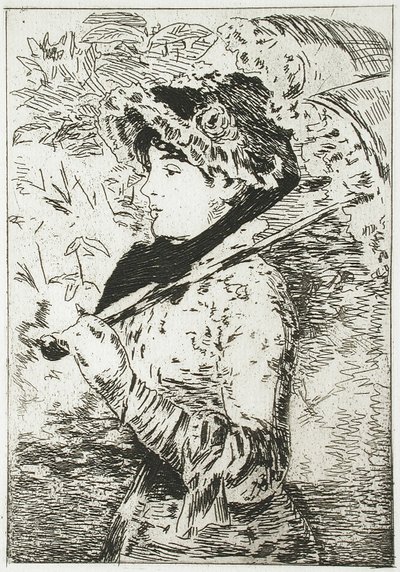 Jeanne II door Édouard Manet