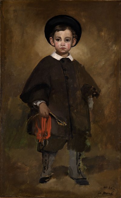 Kinderportret door Édouard Manet
