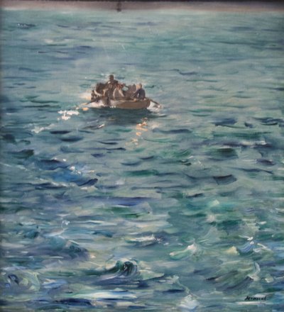 Ontsnappen uit Rochefort door Édouard Manet