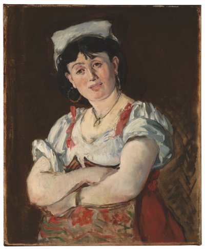 De Italiaanse door Édouard Manet