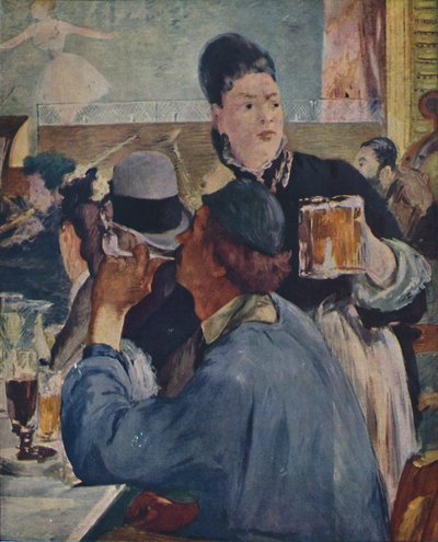 La Serveuse De Bocks, De serveerster, 1879, 1937 door Édouard Manet