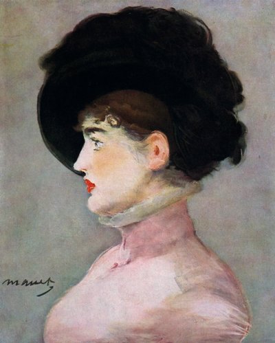 La Viennoise: Portret van Irma Brunner, 1882 door Édouard Manet