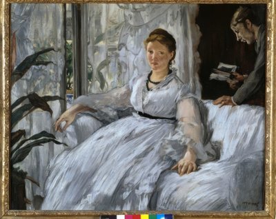 Het lezen door Édouard Manet