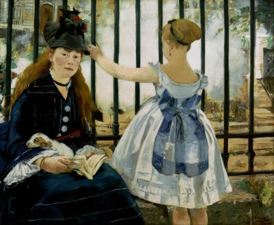 Het spoor door Édouard Manet