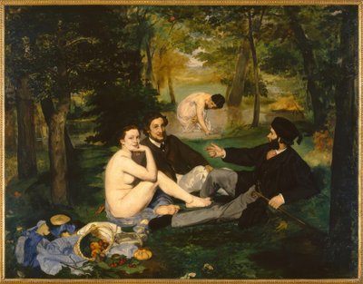 Dejeuner sur l’herbe door Édouard Manet