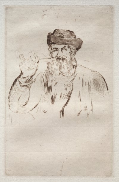 De roker door Édouard Manet