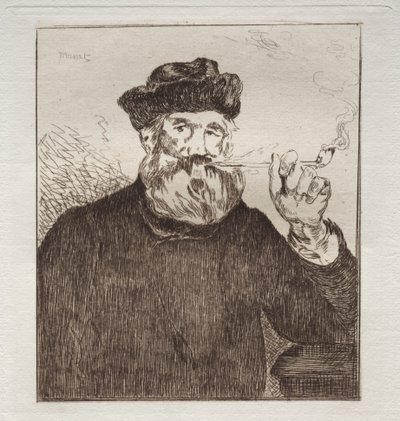 De roker door Édouard Manet