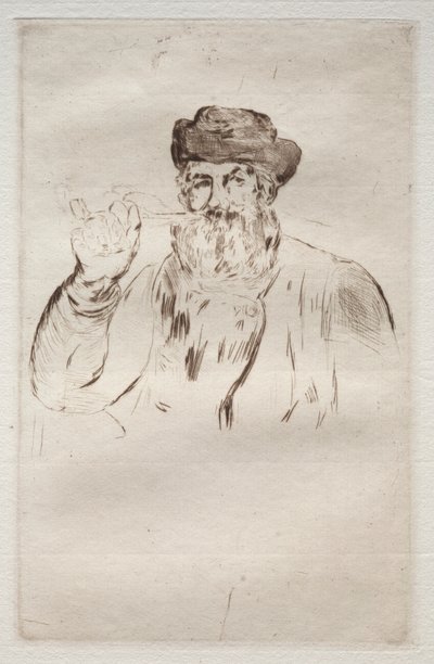 De roker door Édouard Manet