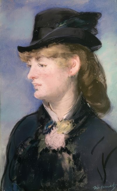 Het model van de serveerster van de bar in Folies-Bergère door Édouard Manet