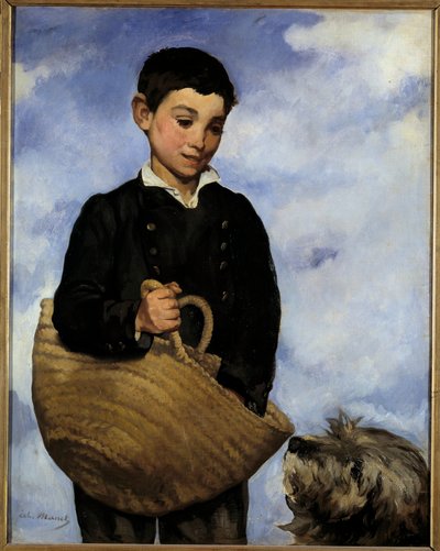 Het kind met de hond door Édouard Manet