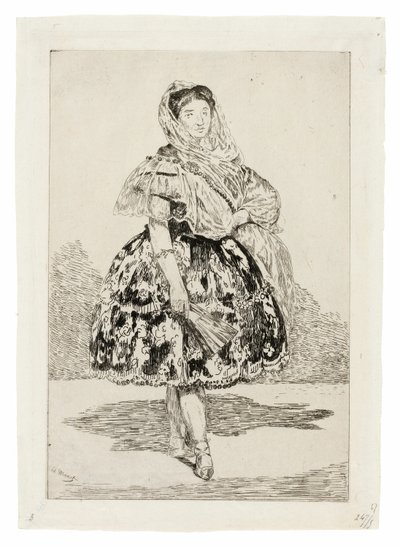Lola de Valence door Édouard Manet