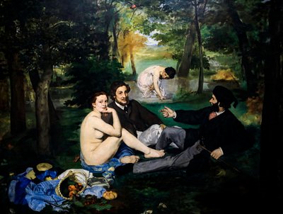 Lunch op het gras door Édouard Manet