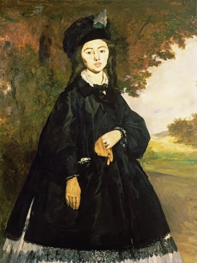 Madame Brunet door Édouard Manet
