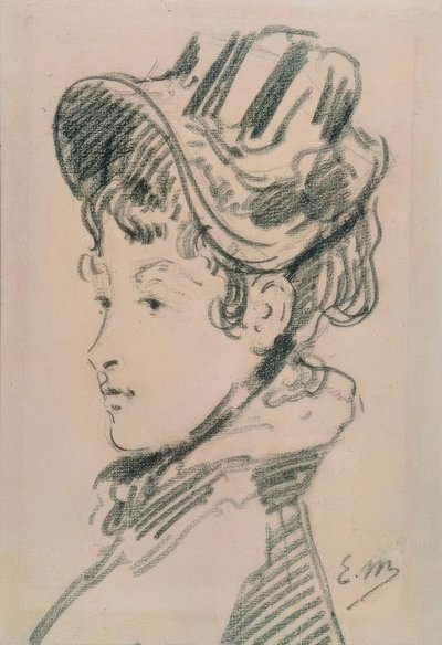 Mevrouw Jules Guillemet door Édouard Manet