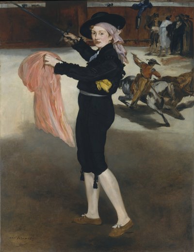 Mademoiselle V. . . in het kostuum van een espada, 1862 door Édouard Manet